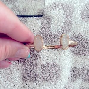 Kendra Scott druzy iridescent bangle
